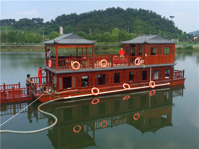陜西大型雙層畫(huà)舫船